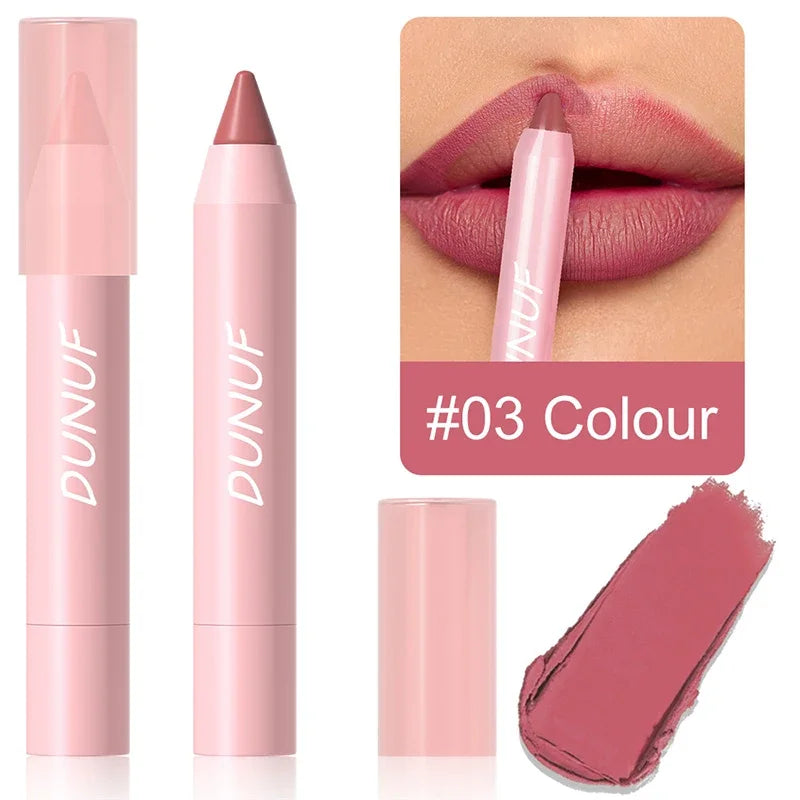 Nude Brown Lip Liner Pencil 18 Color Red Contour Tint Labial Makeup Waterproof Matte Lipstick Crayon Lip Contouring Cosmetics