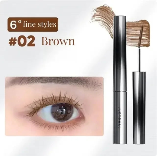 Judydoll Mascara Lash Lengthening Curling Thick Mascara Non-smudg Natural Waterproof Quick Dry Long Lasting Eye Makeup Cosmetics