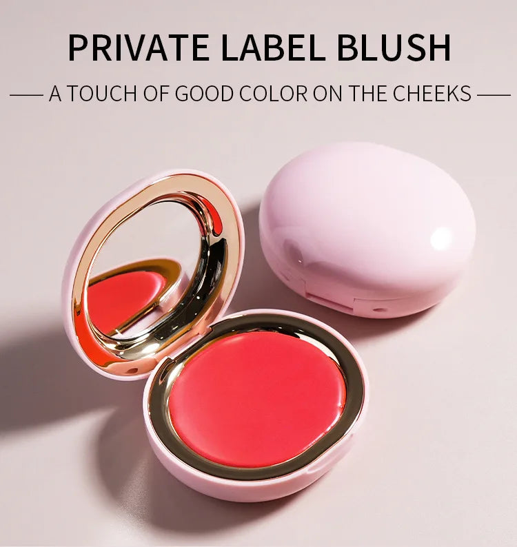 Rare Stay Vulnerable Melting Blush 5g Nearly Neutral Luminous Blush Cream Natural Nude Lip & Cheek Dual Blush No Logo