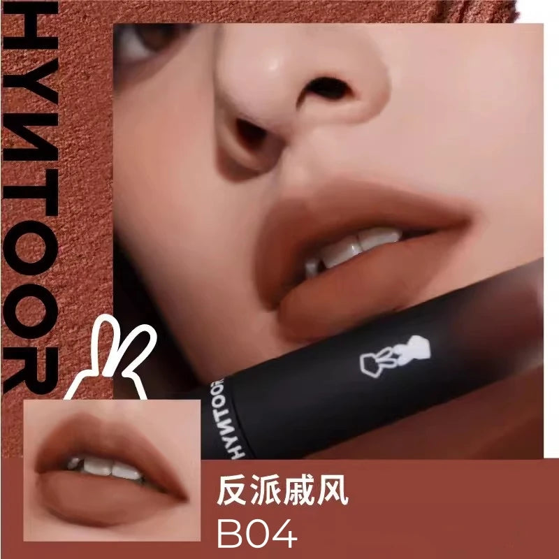 HYNTOOR Macaron Series Lip Mud 22 Colors Matte Cloud Air Velvet Lip Glaze Long-lasting Waterproof Lip Gloss Liquid Lipstick