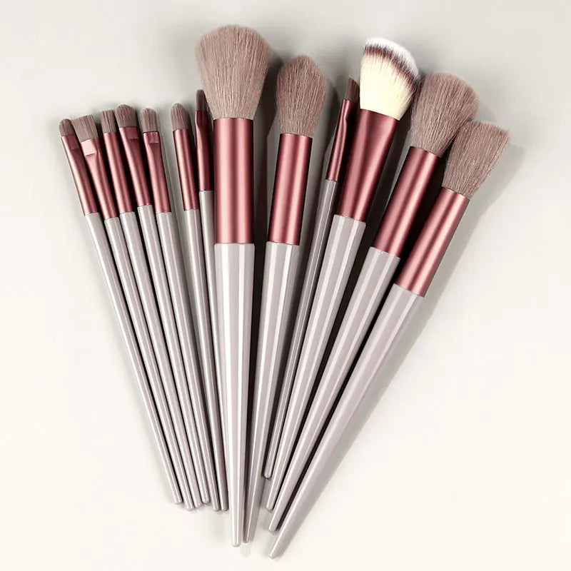 13PCS Black Makeup Brushes Set Powder Foundation Blush  Kabuki Blending Makeup Beauty Tools  Brochas Maquillaje for Cosmetics