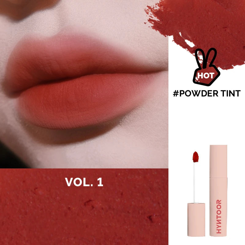 HYNTOOR Macaron Series Lip Mud 22 Colors Matte Cloud Air Velvet Lip Glaze Long-lasting Waterproof Lip Gloss Liquid Lipstick