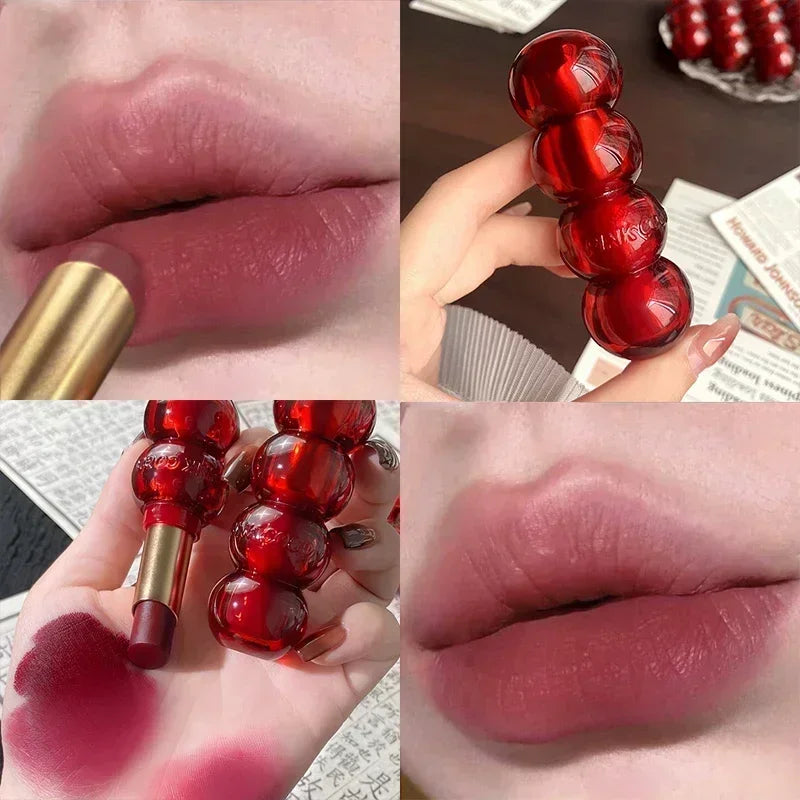 Waterproof Velvet Lipstick Easy To Wear Longstay Lip Stick Long-Lasting Matte Nude Lip Glaze Non-stick Makeup Lip Tint Cosmetics