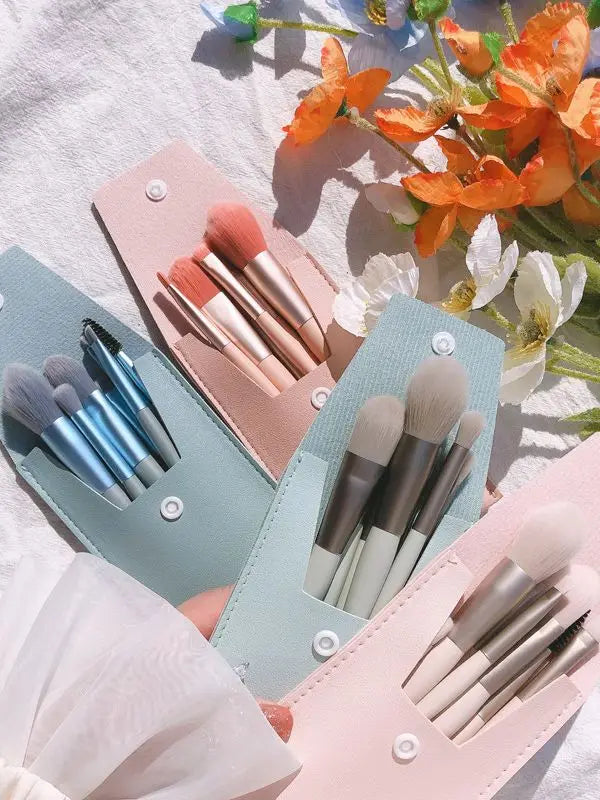 8Pcs Makeup Brush Set Makeup Concealer Brush Blush Loose Powder Brush Eye Shadow Highlighter Foundation Brush Beauty Tools