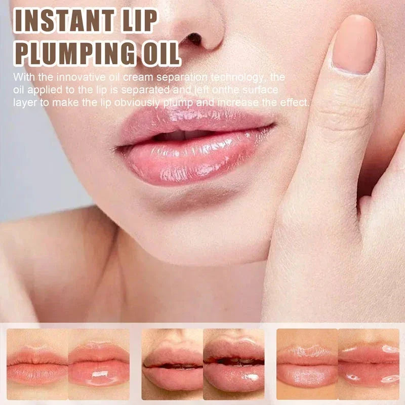 Honey Lip Volumising Enhancer Plumper Oil Reduces Fine Lines Moisturizing Remove Dark Skin Delicate Lip Care Serum Lip Cosmetic