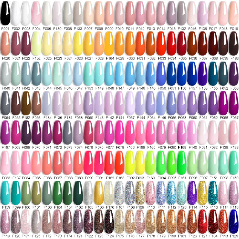 Manicure Set 32Colors Gel Nail Polish Set With UV LED Lamp Dryer Nail Art Vernis Semi Permanent UV Gel Set Nail Supplies Kit