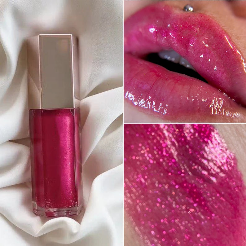 FB Gloss Bomb Cream Color Drip Lip Cream&Heat Makeup Liquid Lipstick Moisturizing Plumper Long Lasting Lipgloss 9ml