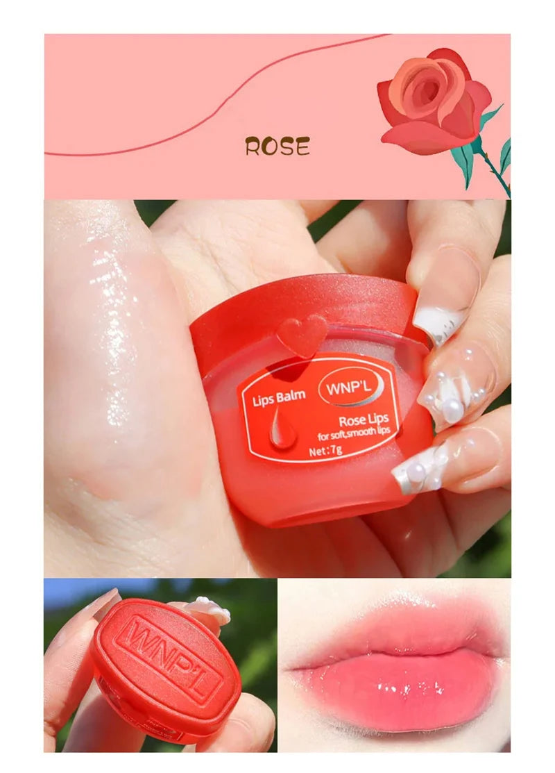 Natural Plant Lip Balm Moisturizing Lipsticks Base Cute Makeup Anti-Cracking Lip Oil Original Korean Cosmetics Skin Care New