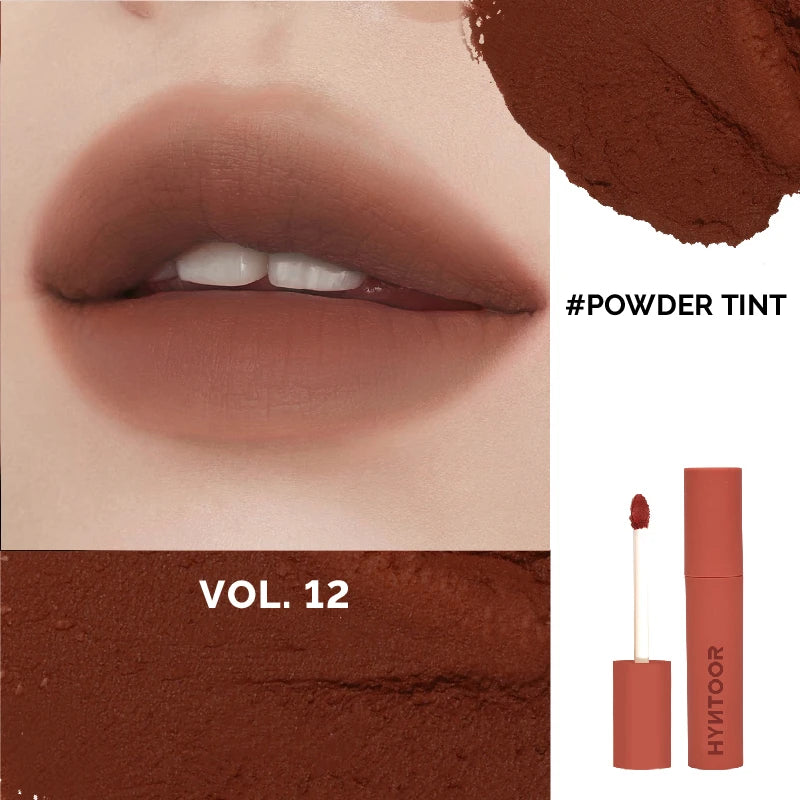 HYNTOOR Macaron Series Lip Mud 22 Colors Matte Cloud Air Velvet Lip Glaze Long-lasting Waterproof Lip Gloss Liquid Lipstick