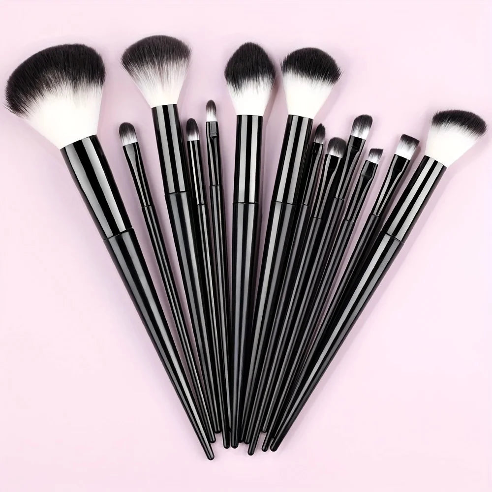 Makeup Brush Set 13Pcs Kit Cosmetic Foundation Eyeshadow Brushes Professional Powder Concealers Blush Beauty Tool makeup sponge