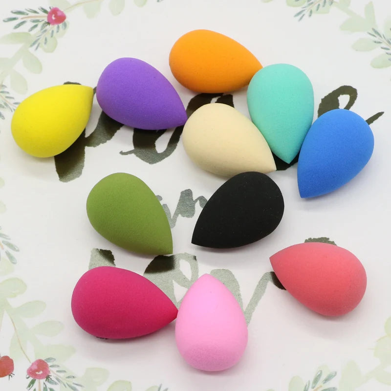 OGEYERO 6pcs Mini Makeup Sponge Puff Beauty Powder Sponge for Makeup Concealer Liquid Foundation Face Cosmetic Puff Make Up Spon