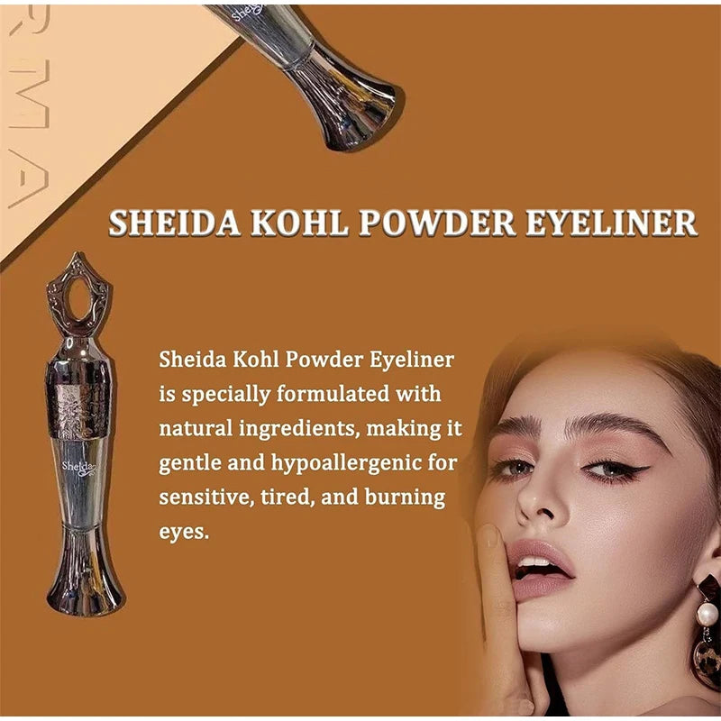 Powder Eyeliner Lasting Natural Waterproof Eyeliner Sexy No Smudge No Fly Powder Eye Makeup Outline Eye Line Makeup