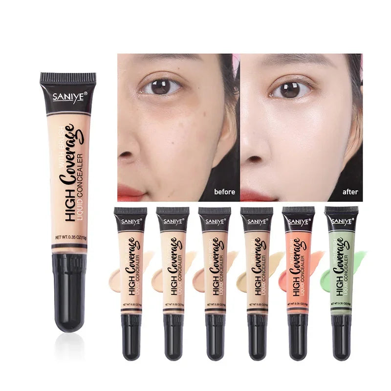 Concealer Conceals Liquid Foundation Imperfections Dark Circles Pimples And Acne For A Long Time Moisturizing And Delicate