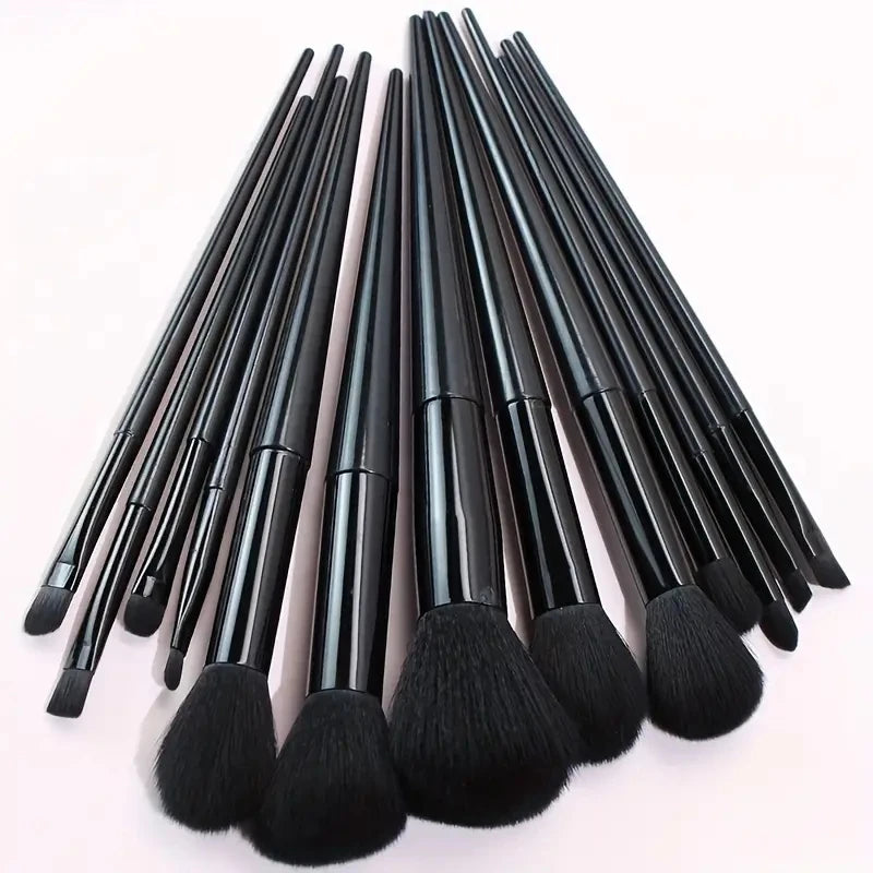 13PCS Black Makeup Brushes Set Powder Foundation Blush  Kabuki Blending Makeup Beauty Tools  Brochas Maquillaje for Cosmetics