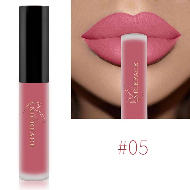 Best Lip Gloss 25 Color Waterproof Matte Lip Gloss Liquid Lipstick Waterproof Lasting Cosmetic Lip Gloss Makeup Cosmetics