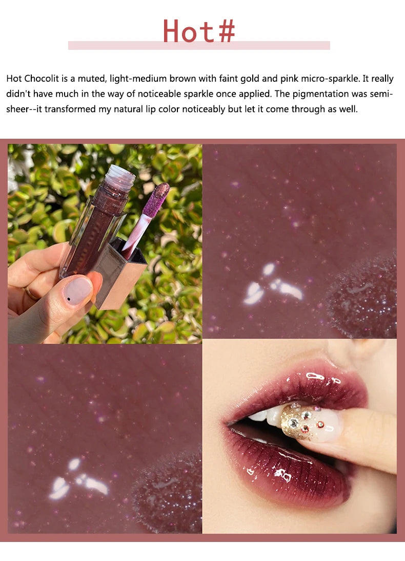 FB Gloss Bomb Cream Color Drip Lip Cream&Heat Makeup Liquid Lipstick Moisturizing Plumper Long Lasting Lipgloss 9ml