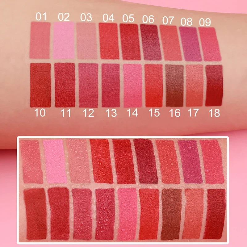 Nude Brown Lip Liner Pencil 18 Color Red Contour Tint Labial Makeup Waterproof Matte Lipstick Crayon Lip Contouring Cosmetics