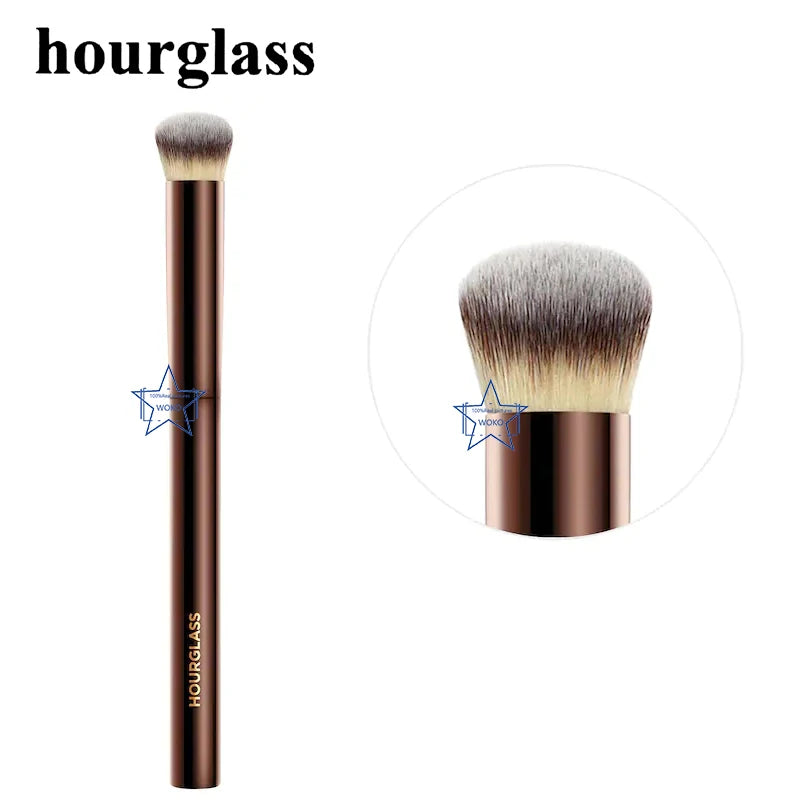 Hourglass Seamless Finish Concealer Brush Angled Concealer Brush Face Buildable Coverage Liquid Cream Stick Blending Makeup Tool