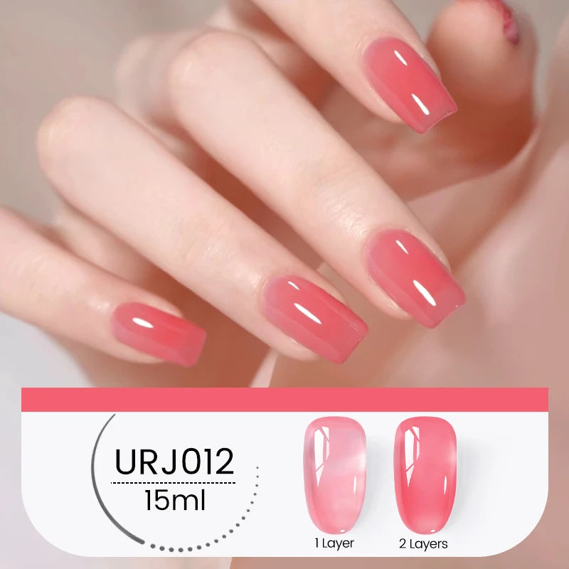 UR SUGAR 15ml Cherry Red Series Color Gel  Party Colors Gel Varnishes All For Nails Soak Off UV LED Semi Permanent Nail Art