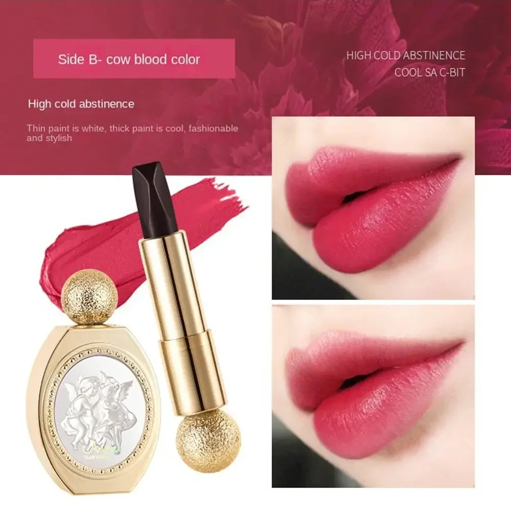 Makeups Matte 5 Colors Lipstick Long-lasting Moisturize 5 in 1 Lip Gloss Not Fading Non Stick Cup Velvet Mist Lipstick Cosmetics