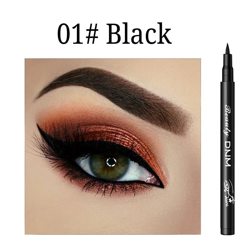 Makeup 12 Color Eyeliner Liquid Waterproof Easy To Wear Make Up Matte Eye Liner Blue Red Green White Gold Brown Eyleliner