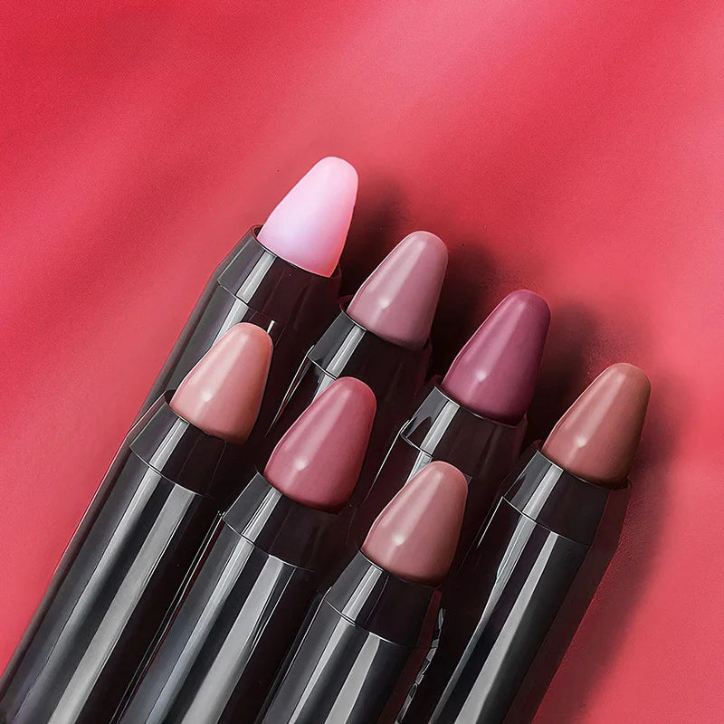 Matte Brown Lip Liner Pencil Lip Outline Contouring Lasting Waterproof Lipstick Crayon Moisturize Lip Balm Cosmetics New