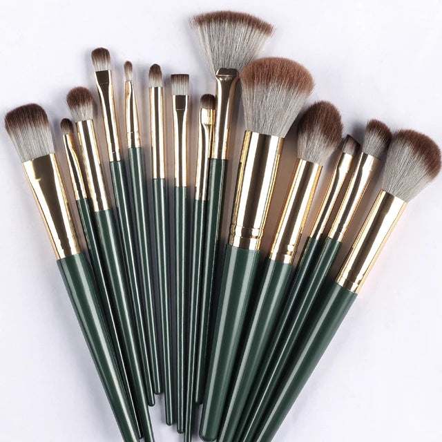 13PCS Black Makeup Brushes Set Powder Foundation Blush  Kabuki Blending Makeup Beauty Tools  Brochas Maquillaje for Cosmetics