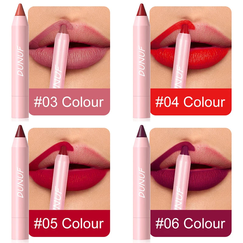 Nude Brown Lip Liner Pencil Labial Makeup Waterproof Matte Lipstick 18 Color Red Contour Tint Crayon Pen Lip Contouring Cosmetic