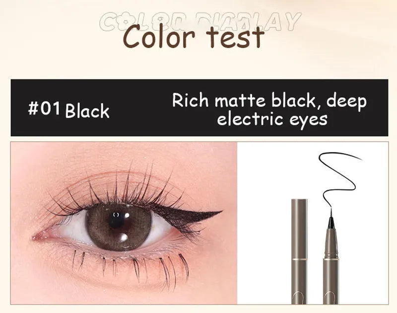 Judydoll Ultra-fine Liquid Eyeliner Pen Matte Lying Silkworm Eye Lash Pencil Fast Dry Smooth Lasting Eye Shadow Stick Makeup