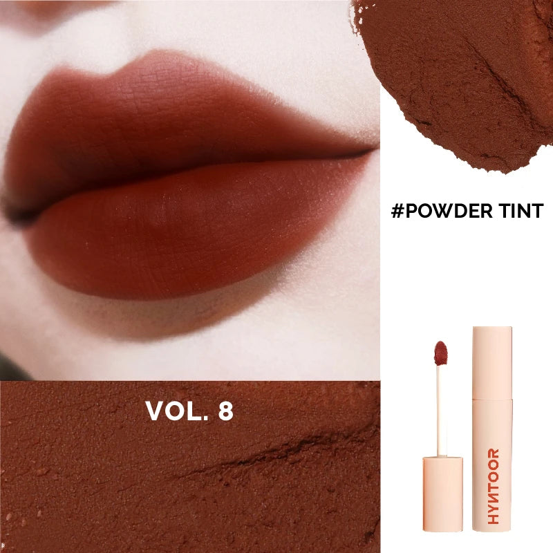 HYNTOOR Macaron Series Lip Mud 22 Colors Matte Cloud Air Velvet Lip Glaze Long-lasting Waterproof Lip Gloss Liquid Lipstick