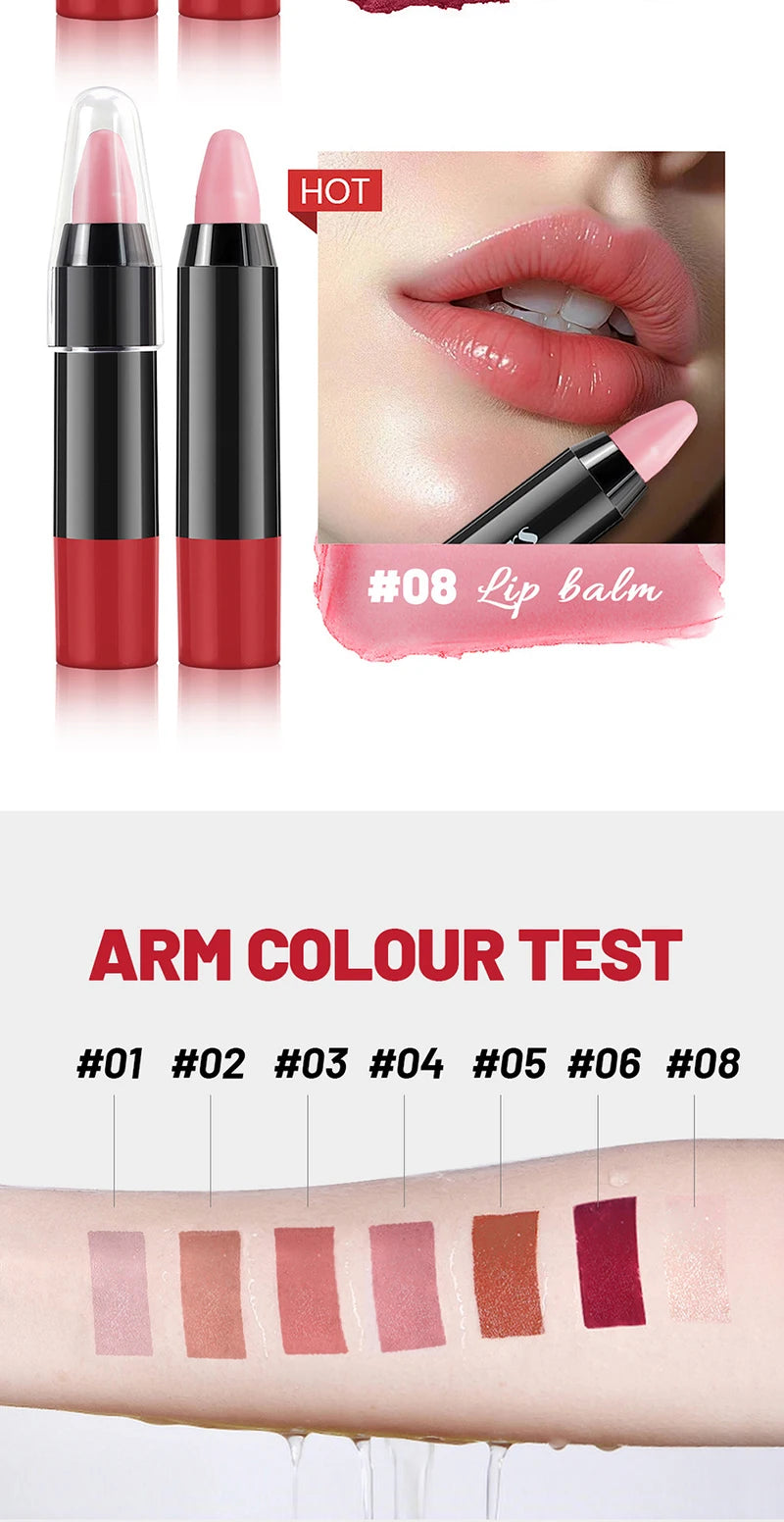 Matte Brown Lip Liner Pencil Lip Outline Contouring Lasting Waterproof Lipstick Crayon Moisturize Lip Balm Cosmetics New