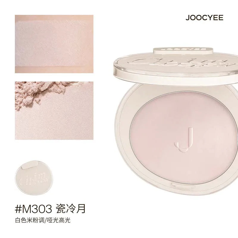 Joocyee Brown Blush Makeup Matte Nude Blusher Single Colour Waterproof Long Lasting Highlighter Powder