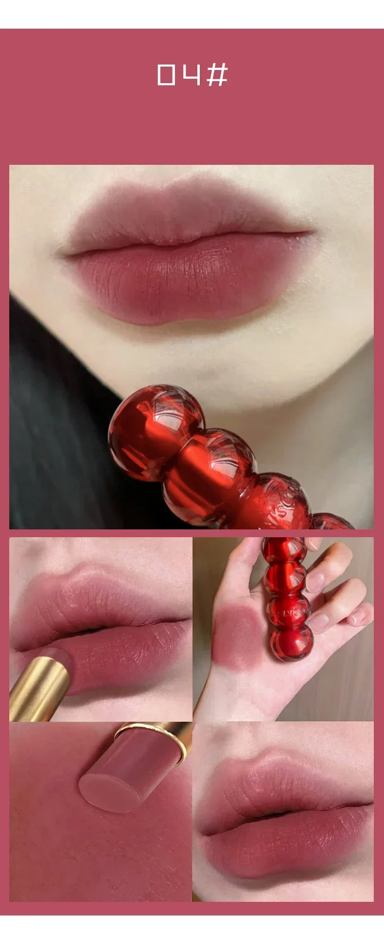 Waterproof Velvet Lipstick Easy To Wear Longstay Lip Stick Long-Lasting Matte Nude Lip Glaze Non-stick Makeup Lip Tint Cosmetics