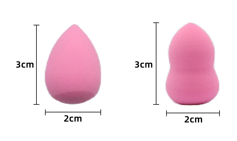 OGEYERO 6pcs Mini Makeup Sponge Puff Beauty Powder Sponge for Makeup Concealer Liquid Foundation Face Cosmetic Puff Make Up Spon