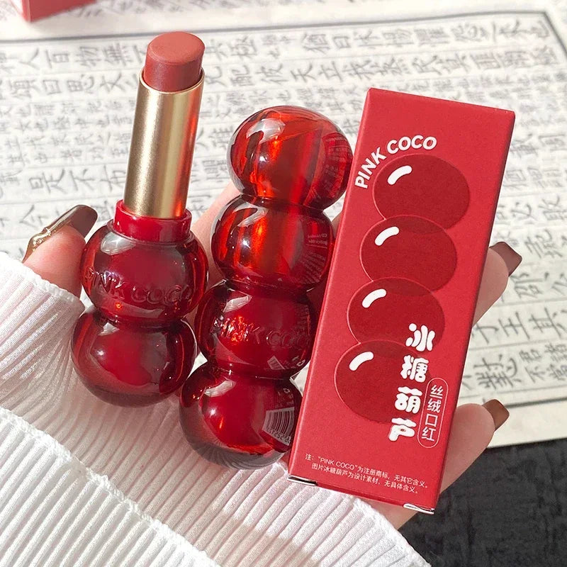 Waterproof Velvet Lipstick Easy To Wear Longstay Lip Stick Long-Lasting Matte Nude Lip Glaze Non-stick Makeup Lip Tint Cosmetics