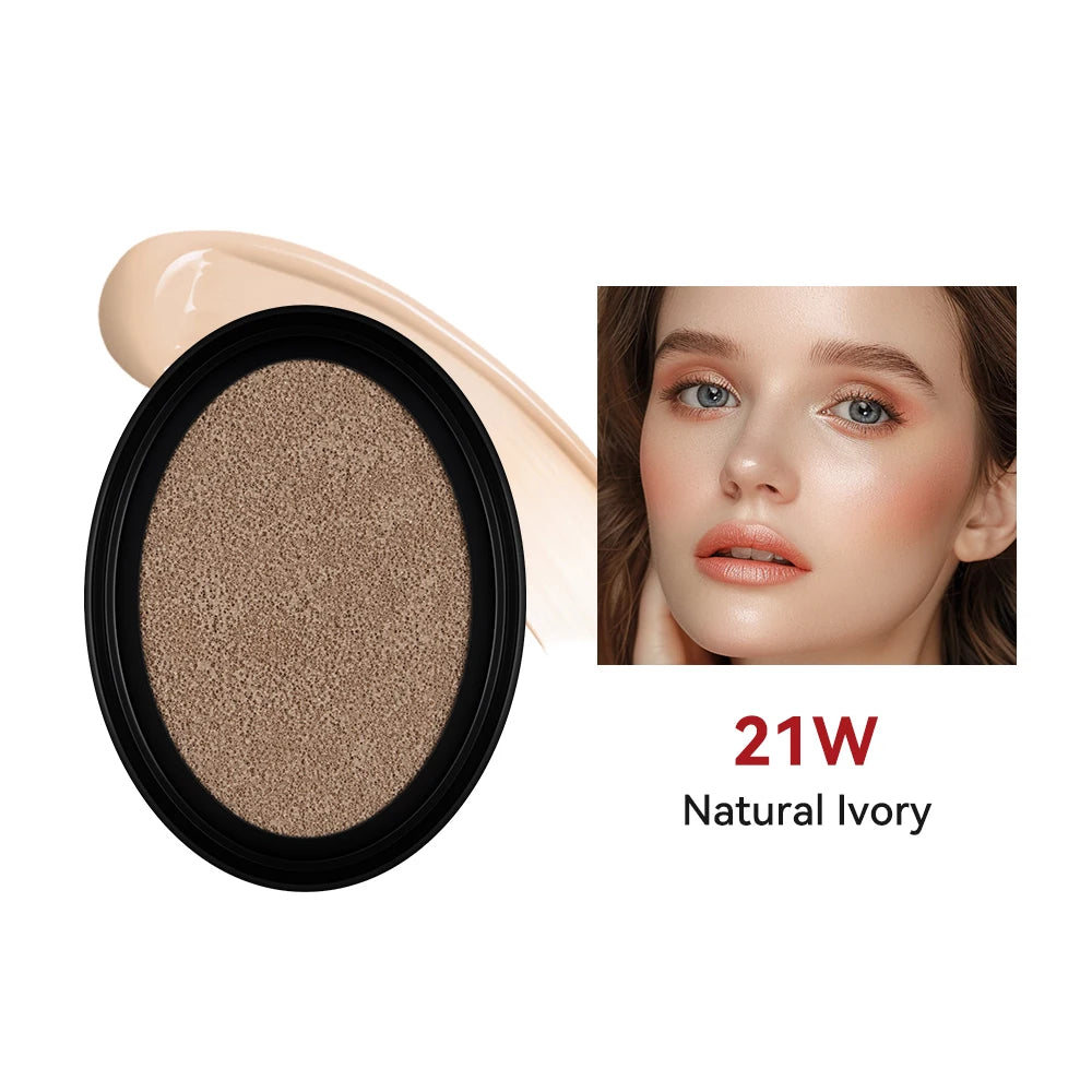 TIRTIR Cushion Refills Foundation Sunscreen Waterproof Long-lasting Brighten Foundation Cream Women Base Makeup Face Cosmetics