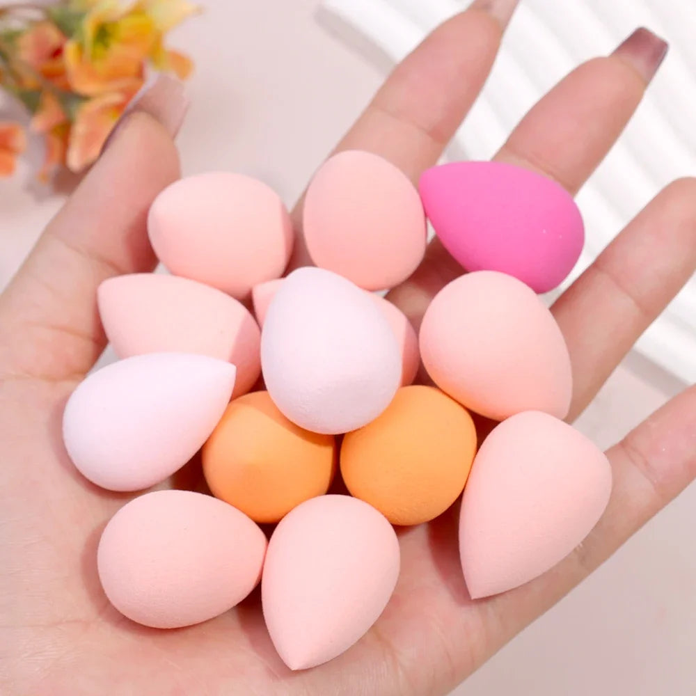 Mini Makeup Sponge Soft Dry Wet Use Liquid Foundation Concealer Blush Powder Cosmetic Puff Beauty Eggs Professional Makeup Tools