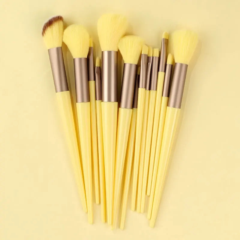 13PCS Black Makeup Brushes Set Powder Foundation Blush  Kabuki Blending Makeup Beauty Tools  Brochas Maquillaje for Cosmetics