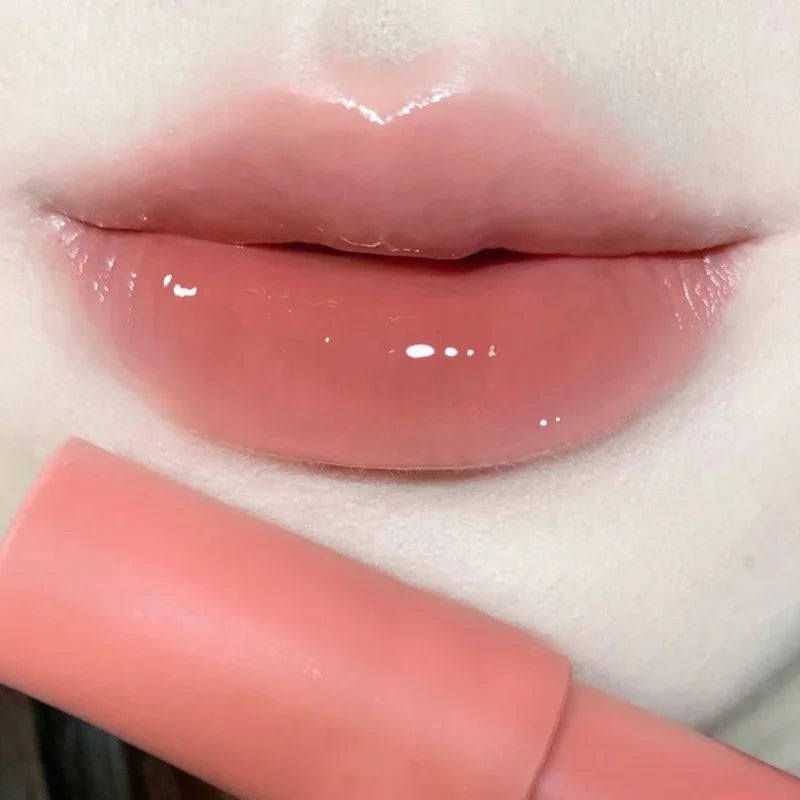 Crayon Mirror Water  Lipstick Pen Velvet Rose Purple Lip Tint Long Lasting Waterproof Non-stick Cup Lipgloss Lip Makeup Cosmetic