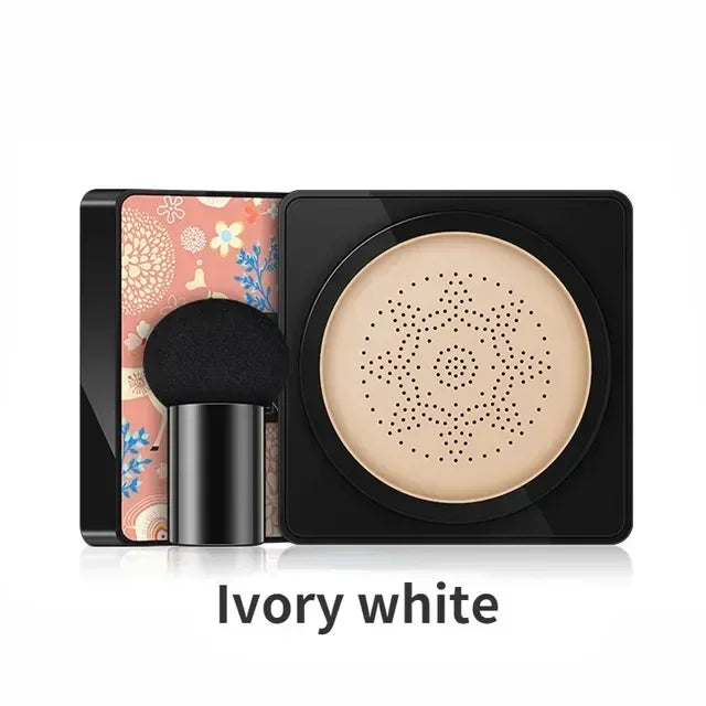 Natural concealer Air Cushion Mushroom Head  CC Cream Waterproof Moisturizing Brighten Skin Tone BB Cream Foundation Makeup