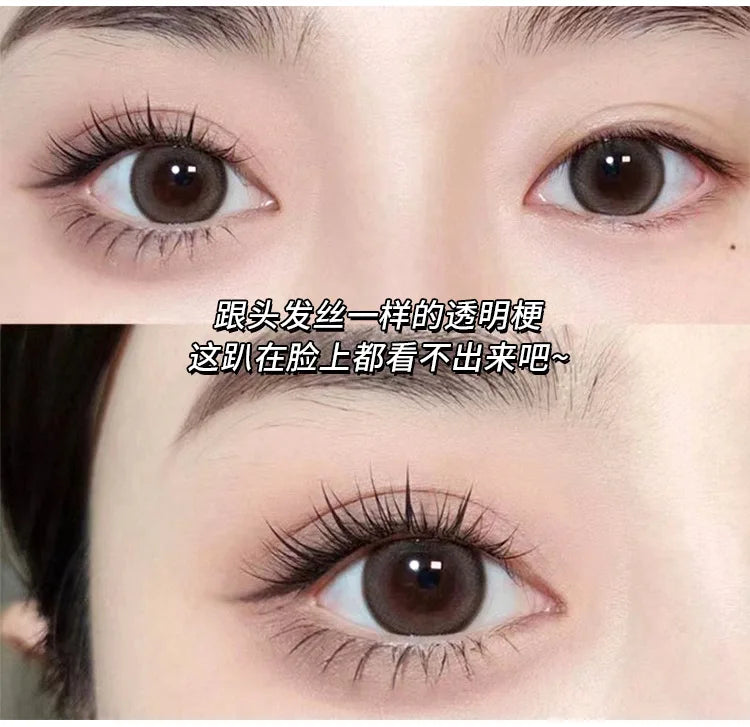 Voluminous Sunflower Glue-free False Eyelashes DIY Segmented Reusable No-removal Thick Lash Extension Enlarge Eyes Daily Use