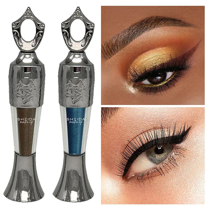 Powder Eyeliner Lasting Natural Waterproof Eyeliner Sexy No Smudge No Fly Powder Eye Makeup Outline Eye Line Makeup