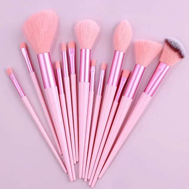 13PCS Black Makeup Brushes Set Powder Foundation Blush  Kabuki Blending Makeup Beauty Tools  Brochas Maquillaje for Cosmetics