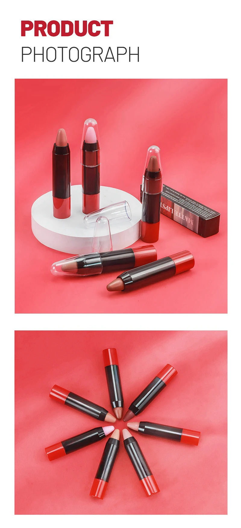 Matte Brown Lip Liner Pencil Lip Outline Contouring Lasting Waterproof Lipstick Crayon Moisturize Lip Balm Cosmetics New