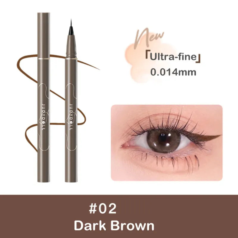 Judydoll Ultra-fine Liquid Eyeliner Pen Matte Lying Silkworm Eye Lash Pencil Fast Dry Smooth Lasting Eye Shadow Stick Makeup