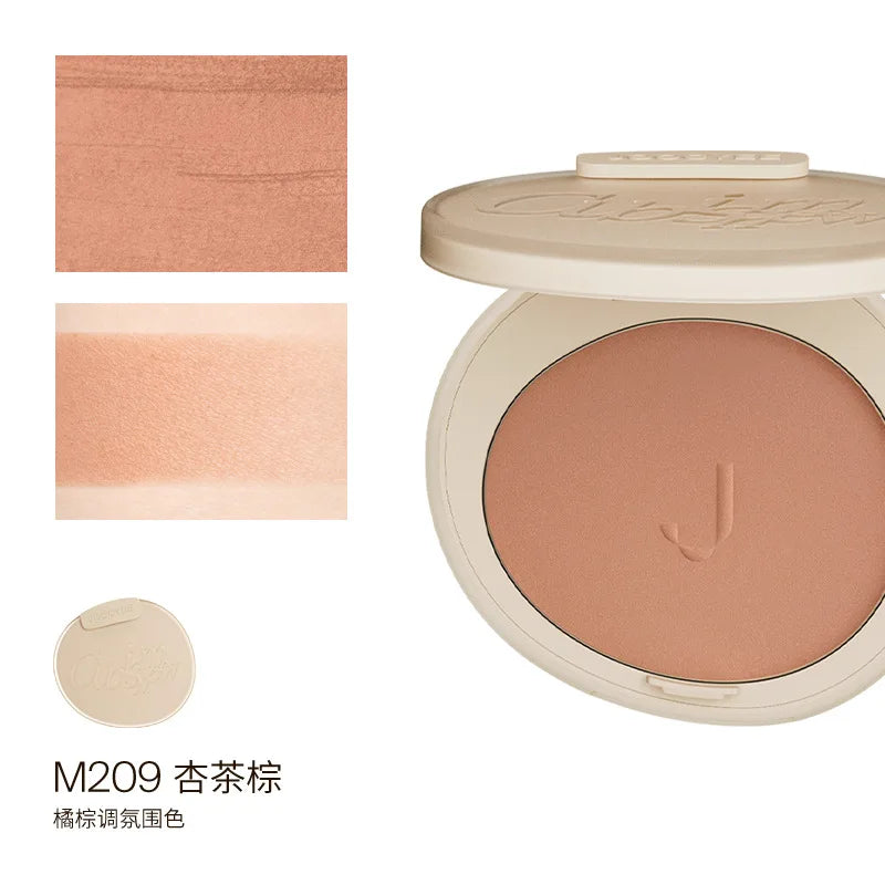 Joocyee Brown Blush Makeup Matte Nude Blusher Single Colour Waterproof Long Lasting Highlighter Powder