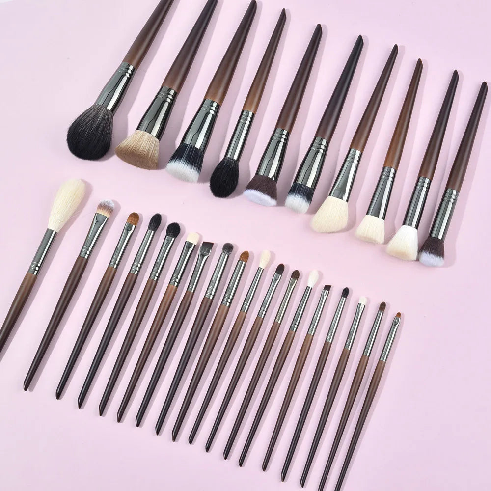 OVW Makeup Brushes Set Beauty Puff Sponge Egg Powder Kabuki Blush Concealer Eye Shadow Makeup Brush Kit