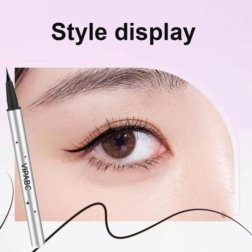 Waterproof Lower Eyelash Stamp Set New Easy To Use Quick Dry Eye Liner Portable 0.01mm Tip Lower Lash Stamp With Ink