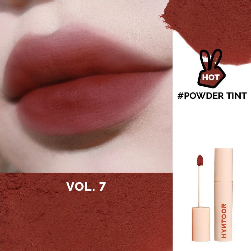 HYNTOOR Macaron Series Lip Mud 22 Colors Matte Cloud Air Velvet Lip Glaze Long-lasting Waterproof Lip Gloss Liquid Lipstick