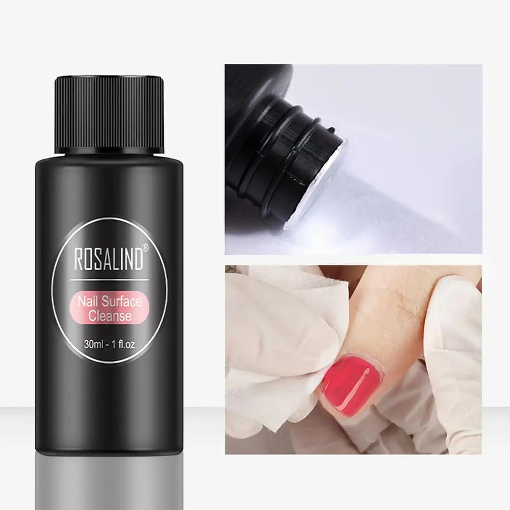 1pcs 30ml Nail Degreaser Removes Excess Gel Enhances Shine UV LED Nail Gel Polish Brush Cleaner